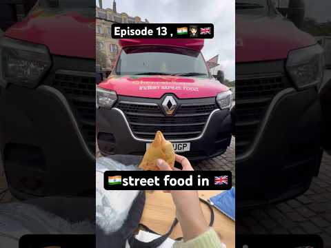 Desi Breakfast in the UK 🇮🇳☕🇬🇧Indian Street Food Found! | #youtubeshorts #food