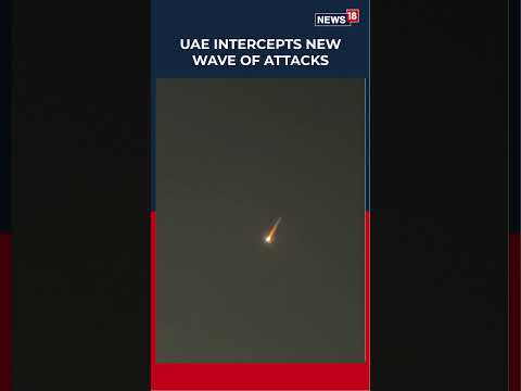 Dubai Sky Lights Up as UAE Intercepts New Wave of Iranian Missile Attacks | Iran US War | N18S