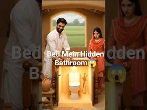 Bed Mein Hidden Bathroom😂Desi comedy #youtubeshorts #ytshorts #short #shortsfeed #shortvideo #funny
