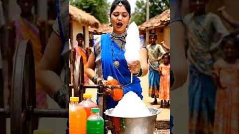 આવો મારા ઓલે બરફ ગોળો ખાવા #ai #aivideo #shorts #villagelife #desi