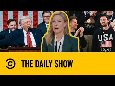 Desi Lydic Breaks Down Trump’s Chaotic State of the Union Talk | The Daily Show