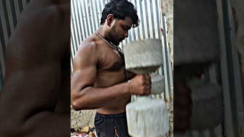home workout, natural #workout #fitness #gym#training #desi #viral #dambal #shorts #bodybuilding