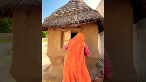 गांव की दिनचर्या और सुकून भरा जीवन #rajasthani #cooking #desi #life #old #culture #viral #shorts