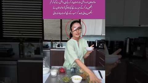 Ayeza Khan’s Sweet Ramadan Moment Preparing Fruit Chaat with Love for Everyone#trend#love#viral#fyp