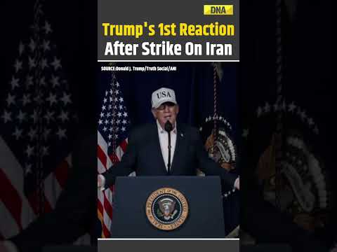 Israel Iran War: Trump’s 1st Reaction After Israel, US carry Out Joint Attack On Tehran | Trump News