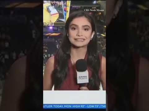 Reporter from Chicago going viral after stiff-arming rowdy fan