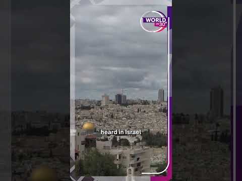Smoke in Iran after US and Israeli strikes