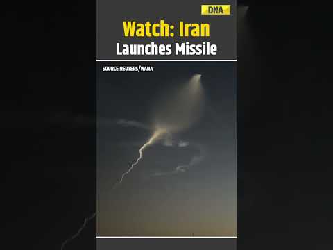 Iran Israel War: Iran Missile Launch Caught On Camera | US Iran War #shorts
