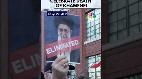 WATCH: Iranian Americans in Atlanta Celebrate Death of  Ayatollah Ali Khamenei | Israel Iran | N18G