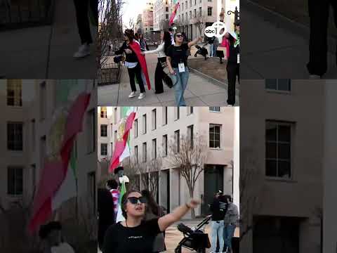 Supporters of Trump gather in DC after US, Israel attack on Iran