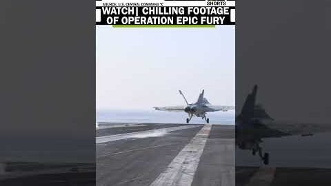 U.S. Central Command releases chilling footage of Operation Epic Fury | Iran | Israel-US