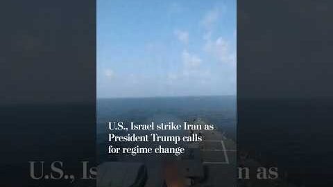 U.S., Israel strike Iran as Trump calls for regime change
