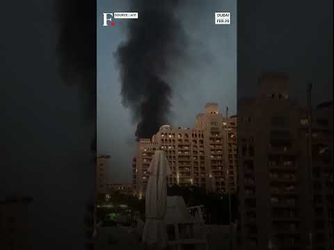 Watch: Iran Missiles Hit Dubai Airport, Burj Al Arab Damaged | Subscribe to Firstpost | N18G