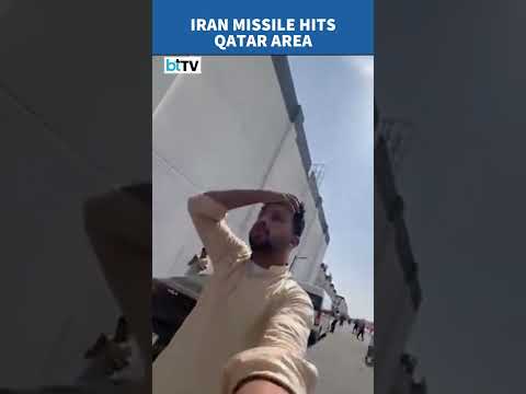 IRAN- ISRAEL WAR: Missile Falls In Qatar, Explodes In Residential Area After Intercept