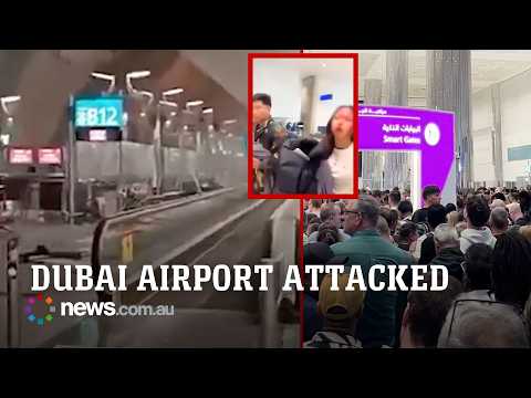 Dubai airport struck by Iranian missile