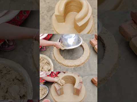 How to make Desi Chulha Design at Home । Mitti ka Chulha Kaise Banaye। Mitti ka Chulha #viral