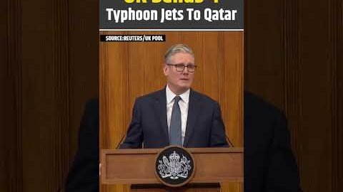 Iran Israel War: UK Deploys Typhoon Jets To Qatar Amid Rising Tensions | Israel Iran War | Iran News