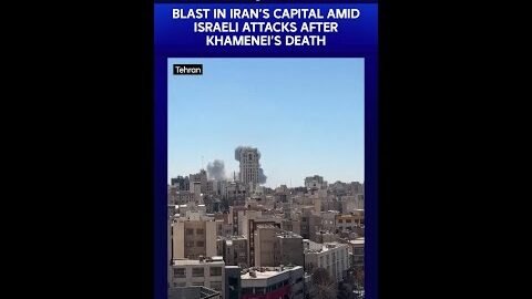 Iran Israel War | Blast In Iran’s Capital Amid Israeli Attacks After Khamenei’s Death