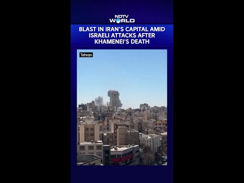 Iran Israel War | Blast In Iran’s Capital Amid Israeli Attacks After Khamenei’s Death