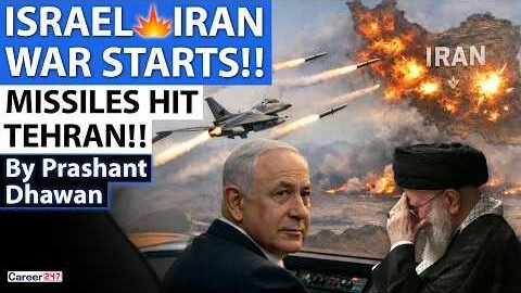 ISRAEL IRAN WAR STARTS | USA and Israel Launch Missiles Together | Tehran Shocked