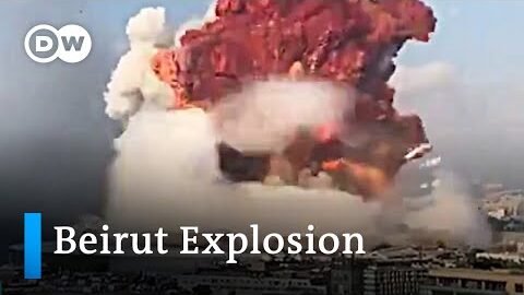 Beirut explosion – Multi-angle footage | DW News