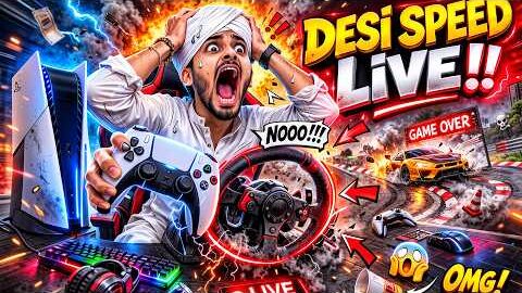 Desi Comedy LIVE WARNING Pagal Driver Gaming Fans Will REGRET Watching