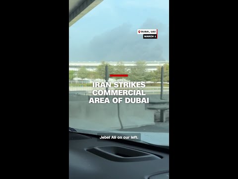 Iran strikes commercial area of Dubai in fresh wave of attacks