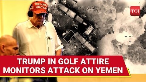 Trump Photos From YEMEN SITUATION Room Go Viral; U.S.’ Boss Watches Military Strikes On Houthis