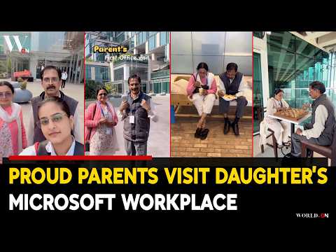 Viral Video: Daughter Gives Parents Tour of Microsoft Office