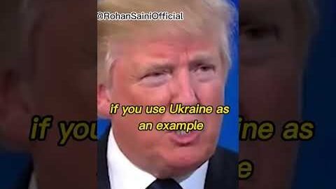 #Trump on #Ukraine #Europe and #war #Donaldtrump #USA #shorts #ytshorts #viral #trending #new #live