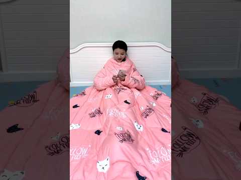 cozy quilt with sleeves that keeps you warm while you sit, work,or relax! Perfect for winters,nights
