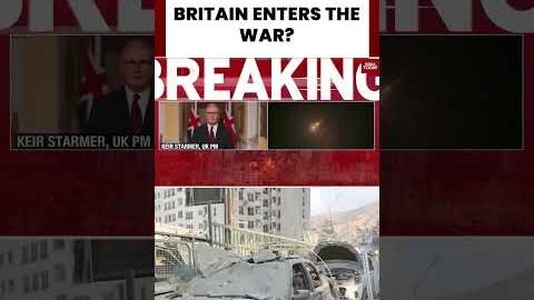 Israel-Iran War News: Will UK Enter The War? | UK To Support USA | #shorts