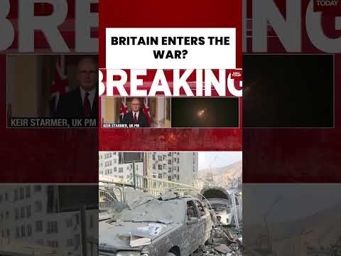 Israel-Iran War News: Will UK Enter The War? | UK To Support USA | #shorts