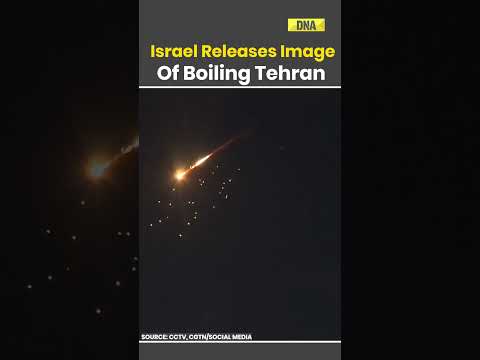 Israel Iran War: IDF Releases Image Of Boiling Tehran | US Iran War | Middle East | Khamenei Killed
