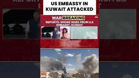 US-Iran War Updates: Iran Attacks US Embassy In Kuwait | Iran US Conflict Increases | #shorts