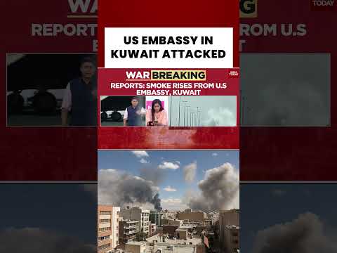 US-Iran War Updates: Iran Attacks US Embassy In Kuwait | Iran US Conflict Increases | #shorts