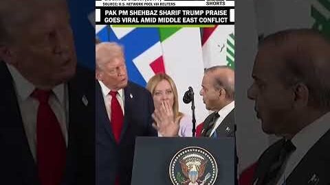 Don’t Miss This! Pakistan PM Shehbaz Sharif Trump praise video goes viral amid Middle East conflict