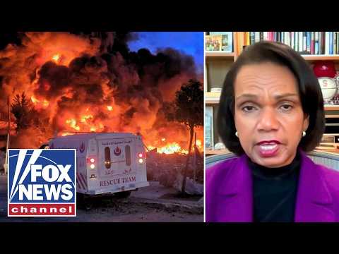 Condoleezza Rice calls on Trump admin to ‘FINISH’ Iran’s military