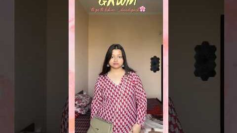 Get ready with me🎀☺️|| #grwm #shortsfeed #desi #ashortaday #solodate #nomakeup