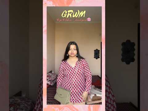 Get ready with me🎀☺️|| #grwm #shortsfeed #desi #ashortaday #solodate #nomakeup