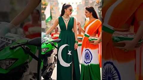 India and Pakistan 🇮🇳😜🇵🇰 viral AI video#cartoon video#cartoon short video#funny video#trending video