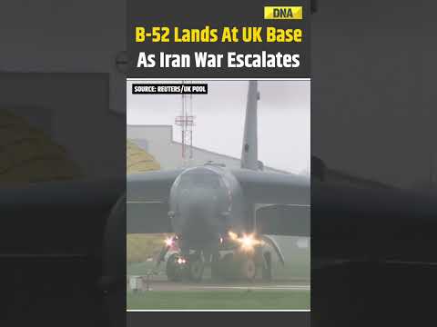 Iran Israel War: US B-52 Bomber Lands At UK Air Base As Iran Conflict Escalates | US Iran War