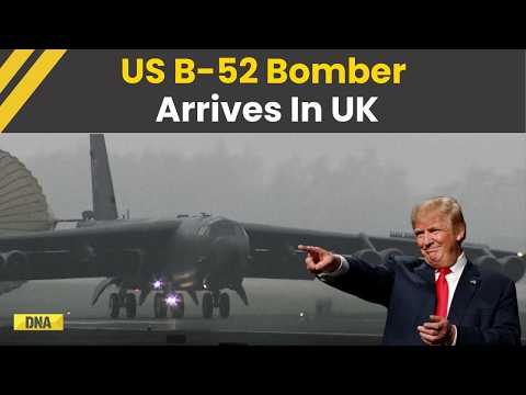 Iran Israel War: Iran Israel War: US B-52 Bomber Lands At UK Air Base As Iran Conflict Escalates