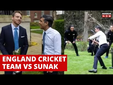 Rishi Sunak Viral Video | UK PM Plays Cricket | Hosts England Cricket Team | Jos Buttler |World News