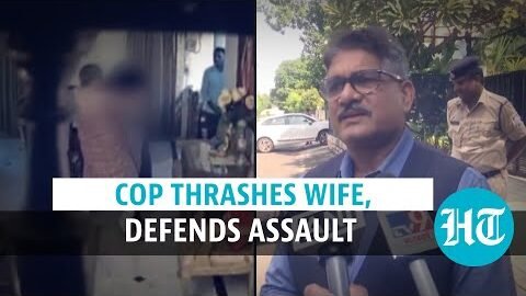 Watch: MP cop’s video thrashing wife goes viral, he says it’s a ‘family matter’