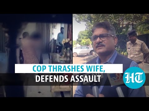 Watch: MP cop’s video thrashing wife goes viral, he says it’s a ‘family matter’