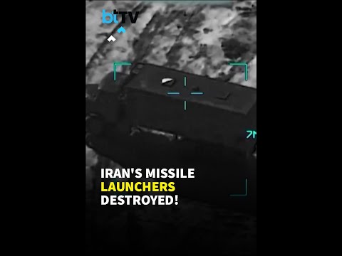 Watch | US Video Shows Strikes On Iran Missile Launchers As Iran Fires Missiles At Israel