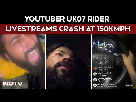 UK07 Rider Crash Video | Anurag Dobhal Livestreams Crash At 150kmph: “Give Me Love In My Next Birth”