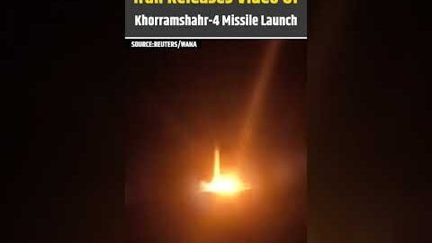 Iran Israel War: Iran Shows Khorramshahr‑4 Missile Launch In New Video | Iran News | Israel News