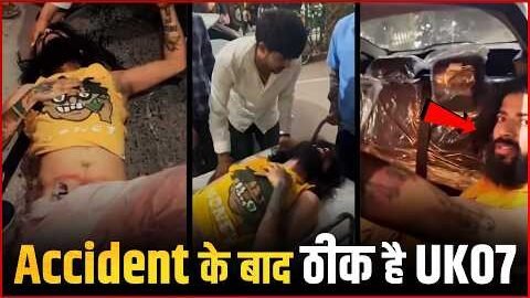 UK07 Rider is Safe Now After Instagram Live Accident | Anurag Dobhal Admitted in Hospital